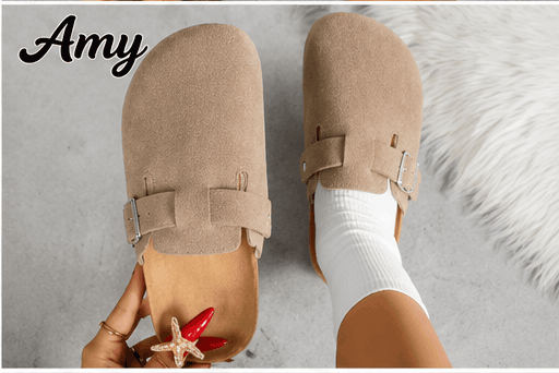 Sabots Mule Femme en Suédine – Doublés ou Classiques, Confort & Style Casual VELICYA