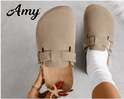 Sabots Mule Femme en Suédine – Doublés ou Classiques, Confort & Style Casual VELICYA