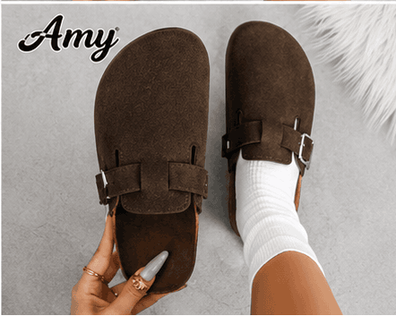 Sabots Mule Femme en Suédine – Doublés ou Classiques, Confort & Style Casual VELICYA