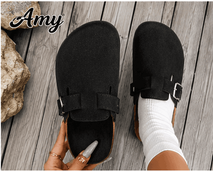 Sabots Mule Femme en Suédine – Doublés ou Classiques, Confort & Style Casual VELICYA