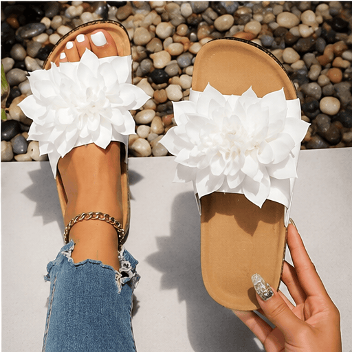 🌸 Sandales Plates Femme à Fleurs – Style Bohème Chic & Confort Estival VELICYA