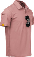 ZITY Polo de sport tactique à manches courtes pour homme – Polo athlétique style golf, élégant et décontracté pour le quotidien VELICYA