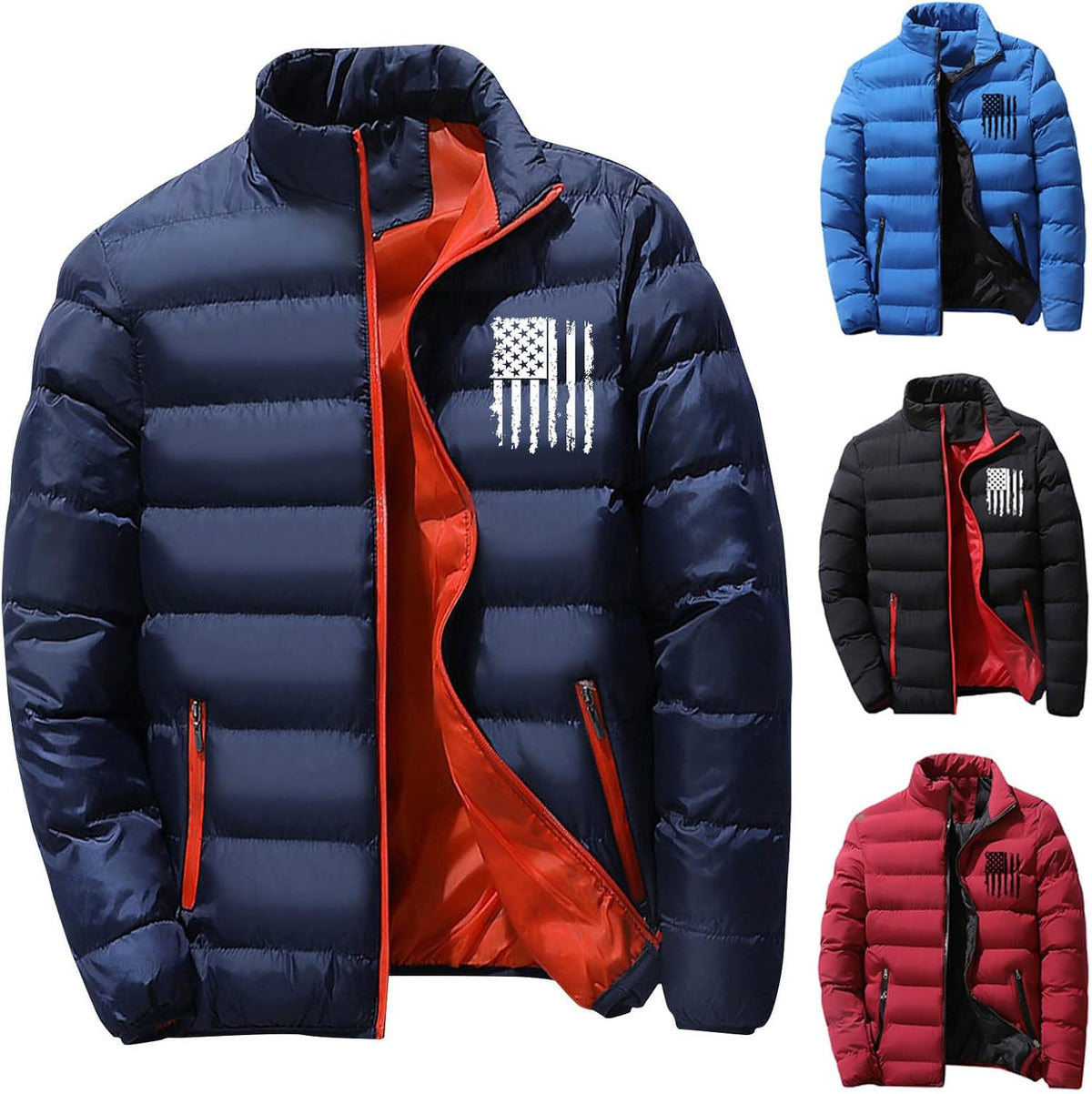 Doudoune Homme Hiver – Veste Chaude Décontractée & Moderne pour Temps Froid