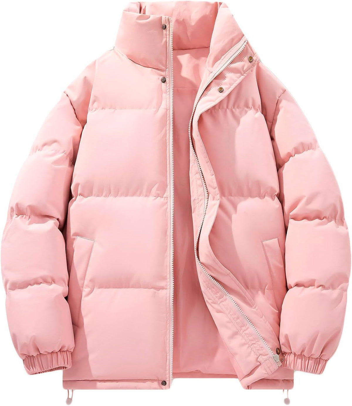 Doudoune matelassée d'hiver pour homme – Manteau chaud, épais et coupe-vent – Style outdoor et randonnée