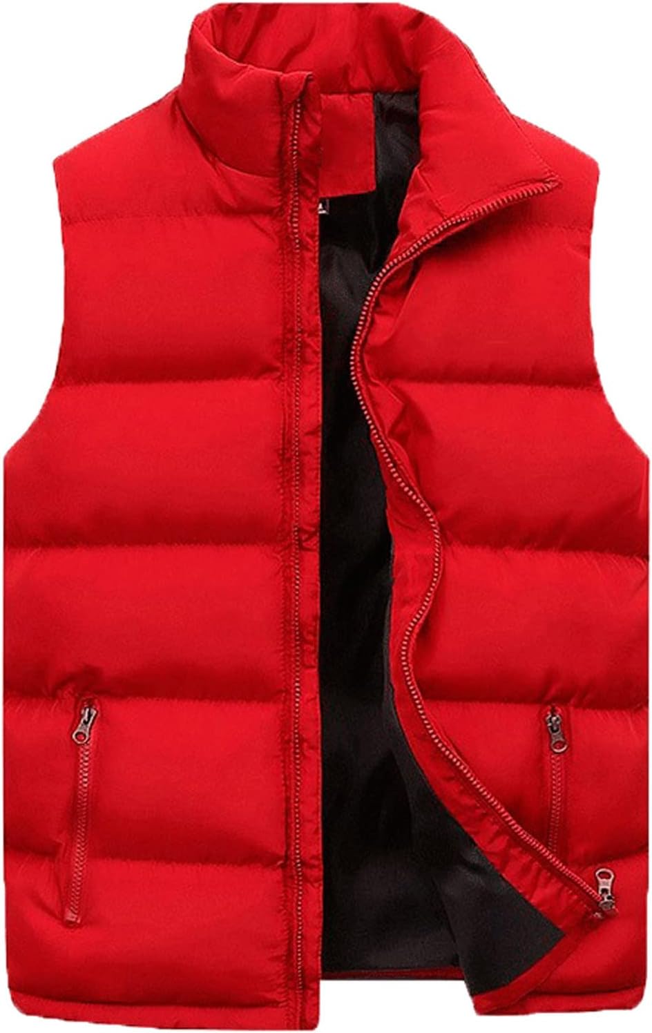 Doudoune Sans Manches Homme Ultra-Légère – Gilet Matelassé Chaud & Zippé