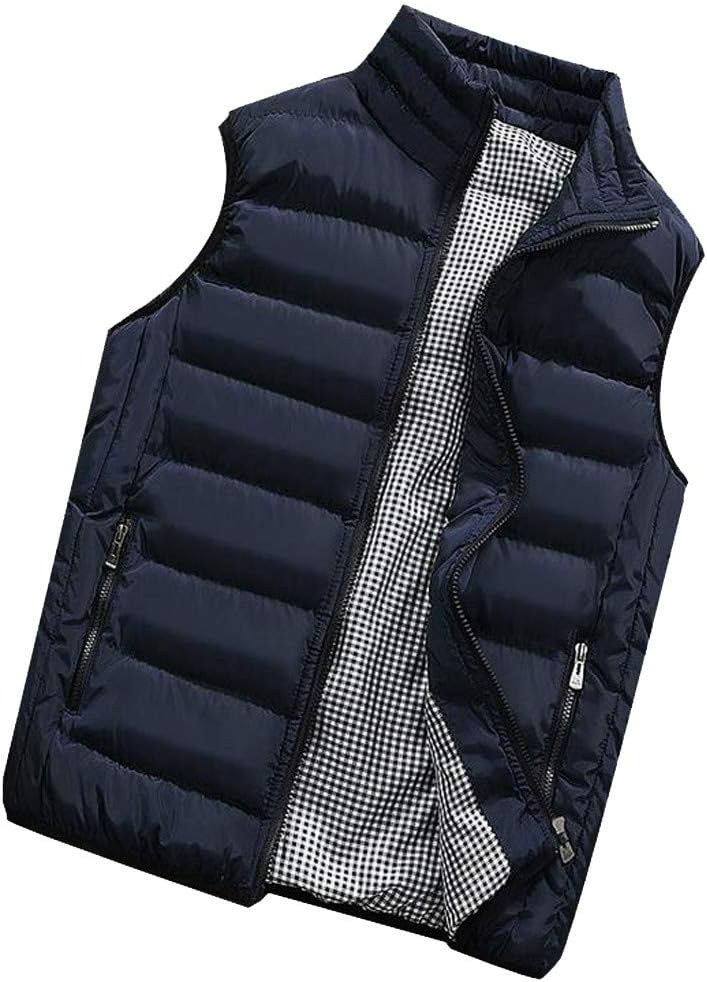 Doudoune Sans Manches Homme Ultra-Légère – Gilet Matelassé Chaud & Zippé