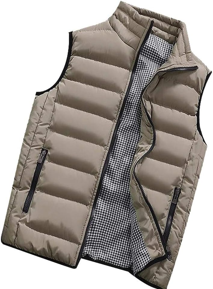 Doudoune Sans Manches Homme Ultra-Légère – Gilet Matelassé Chaud & Zippé
