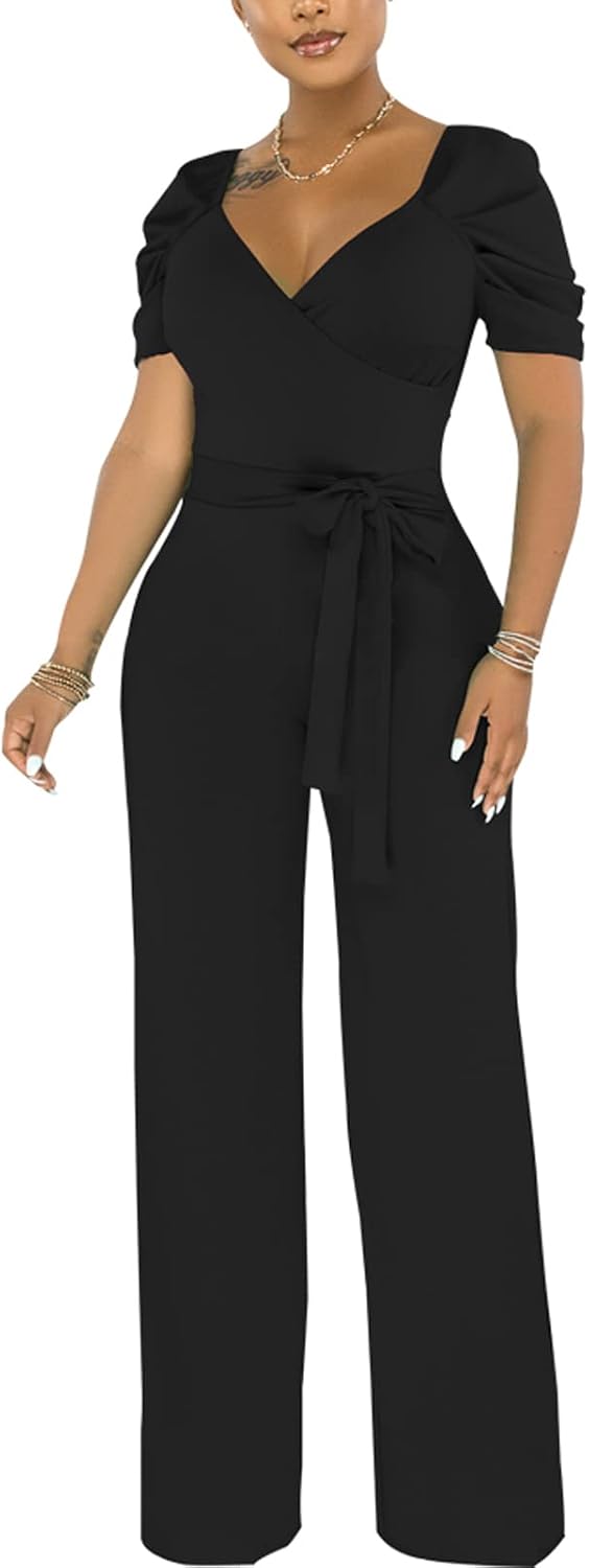 PaladMom – Combinaison Femme Élégante & Glamour – Pantalon Long, Style Soirée & Clubwear
