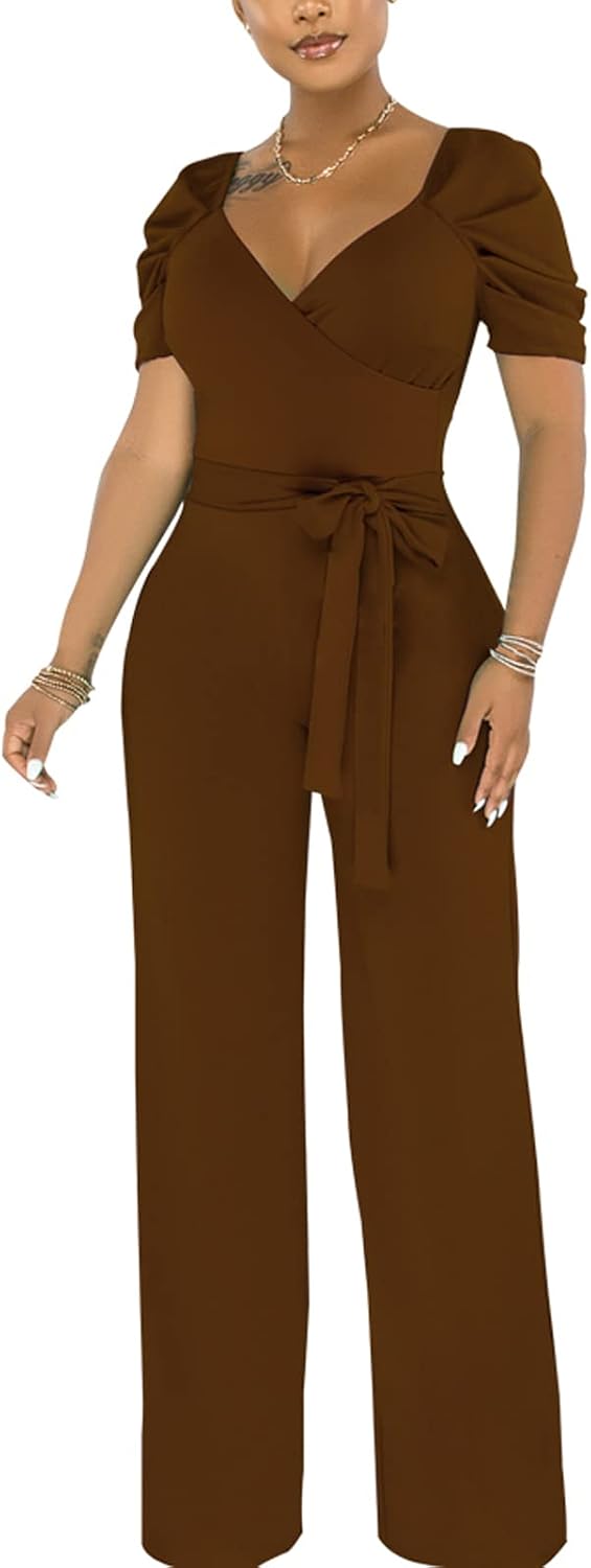 PaladMom – Combinaison Femme Élégante & Glamour – Pantalon Long, Style Soirée & Clubwear