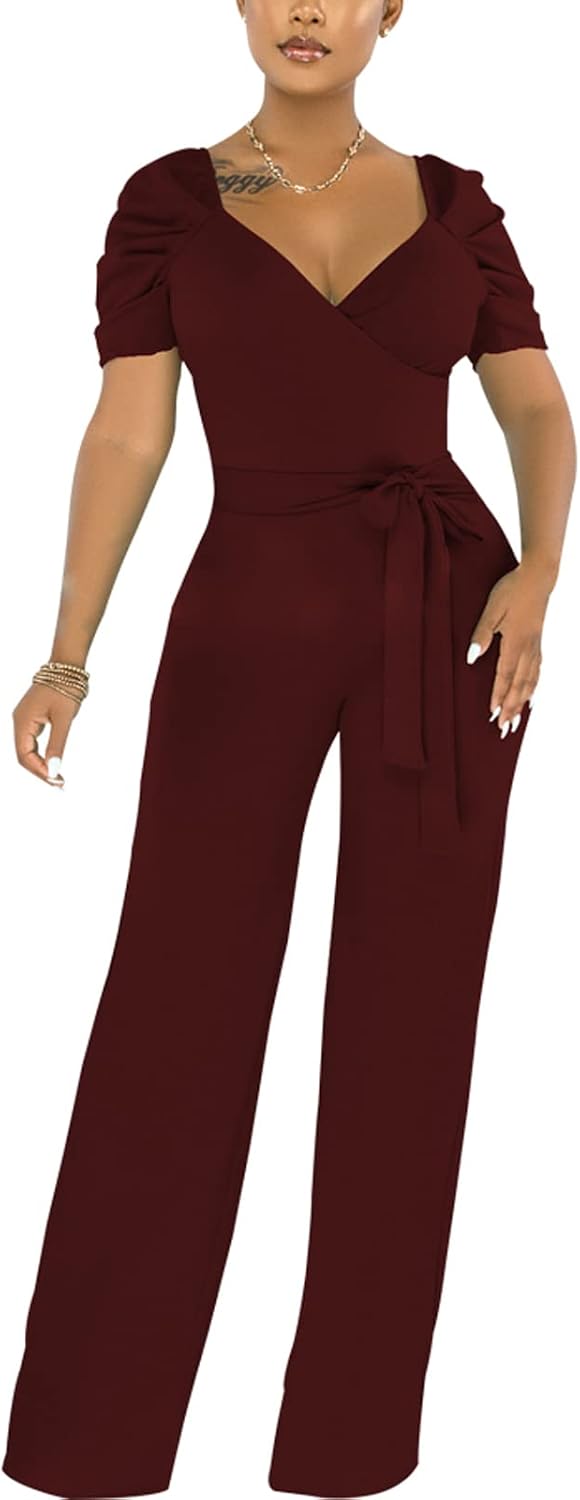 PaladMom – Combinaison Femme Élégante & Glamour – Pantalon Long, Style Soirée & Clubwear