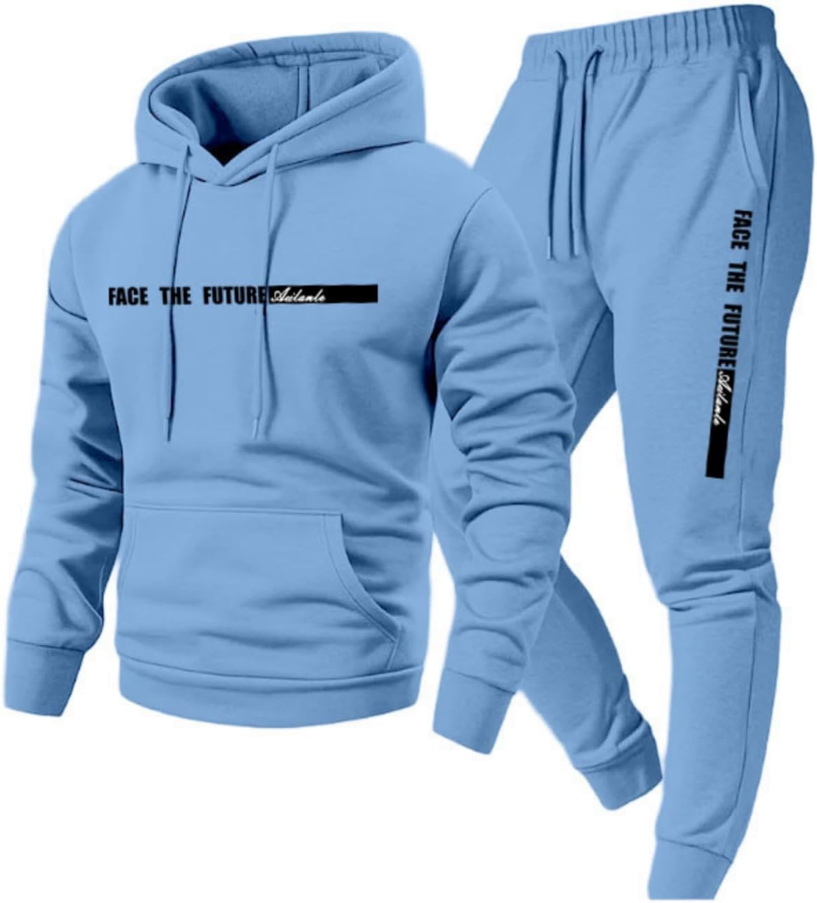 MOKBAY – Ensemble Jogging Homme Chic – Sweat à Capuche & Pantalon de Survêtement Hiver