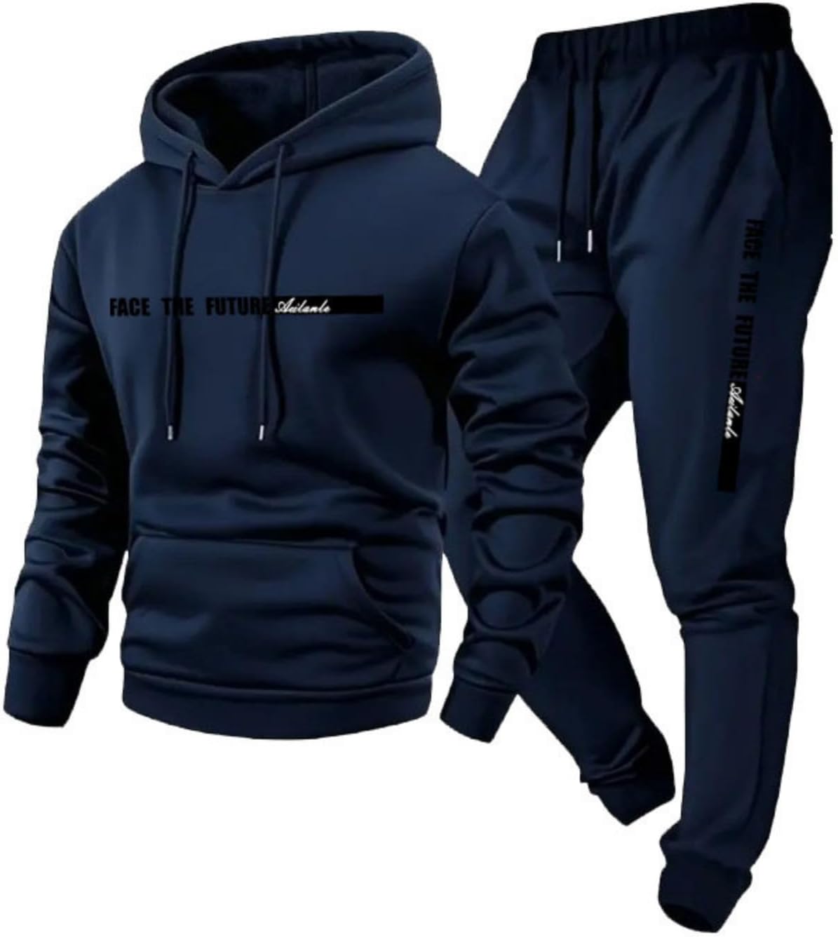 MOKBAY – Ensemble Jogging Homme Chic – Sweat à Capuche & Pantalon de Survêtement Hiver