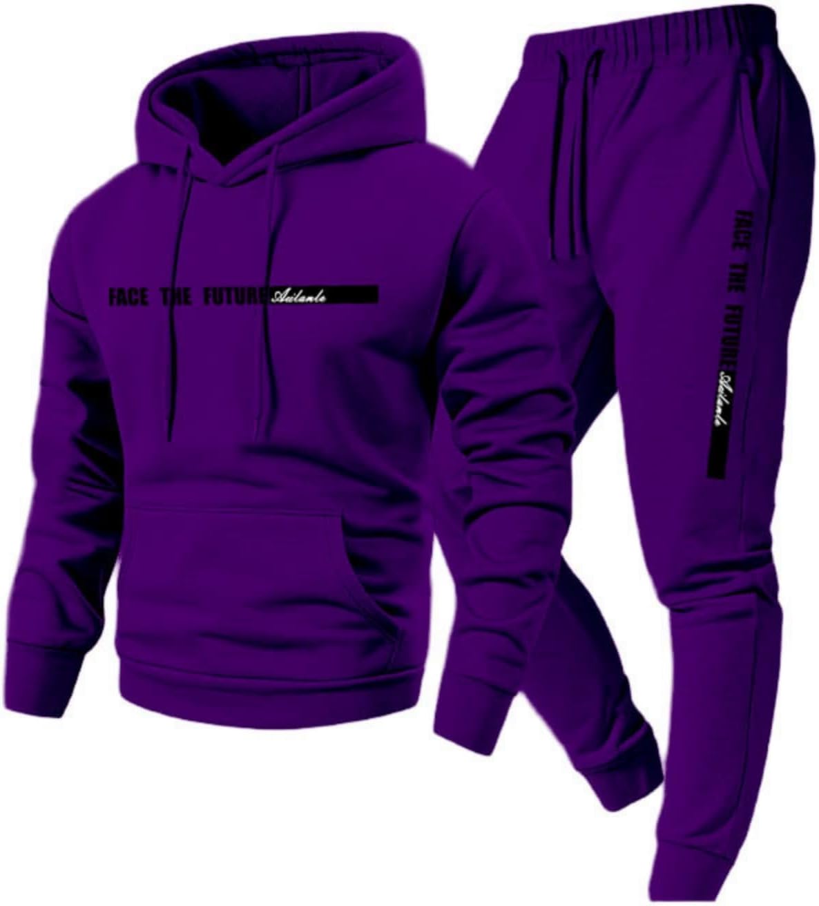 MOKBAY – Ensemble Jogging Homme Chic – Sweat à Capuche & Pantalon de Survêtement Hiver