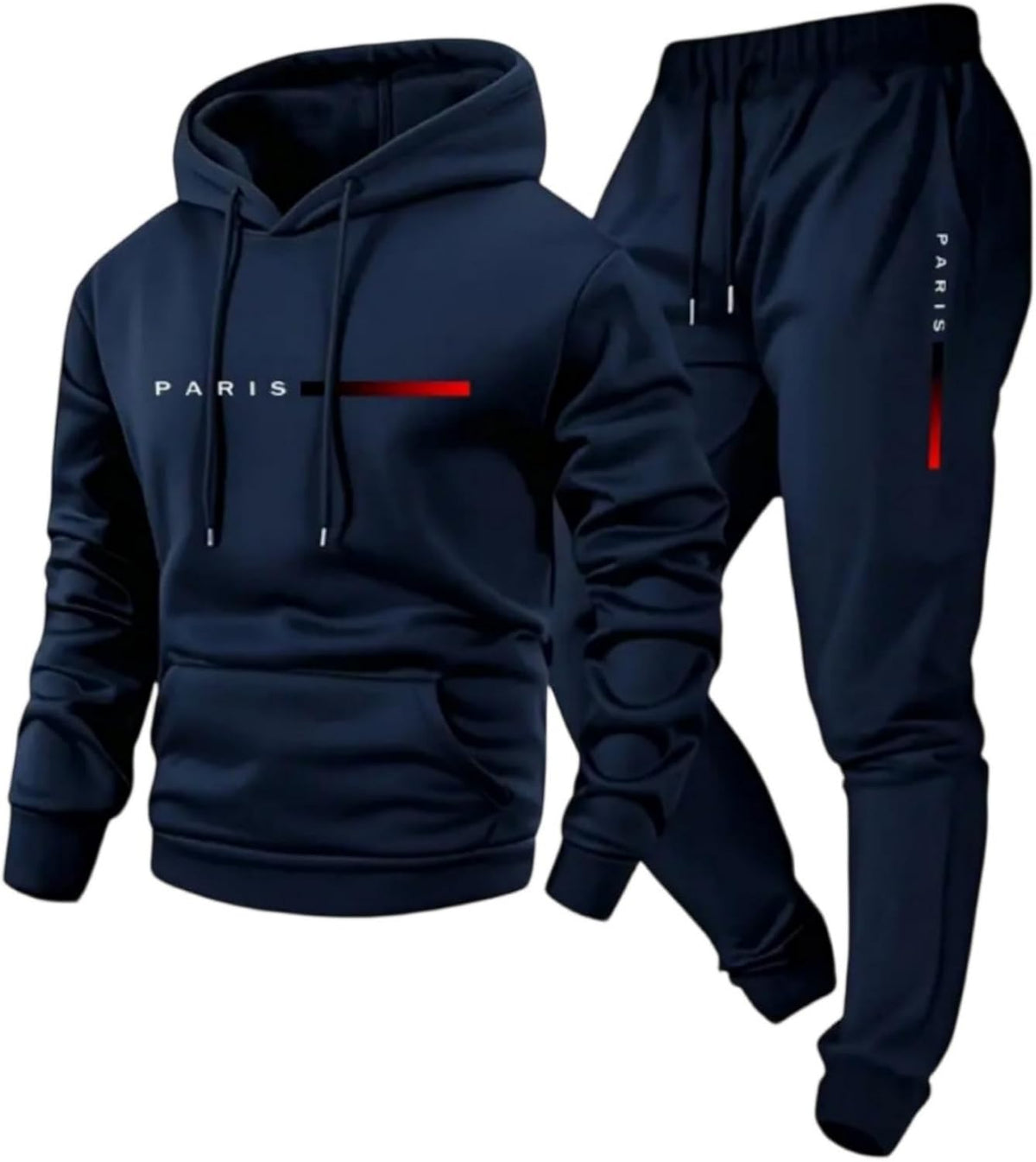 MOKBAY – Ensemble Jogging Homme Chic – Sweat à Capuche & Pantalon de Survêtement Hiver