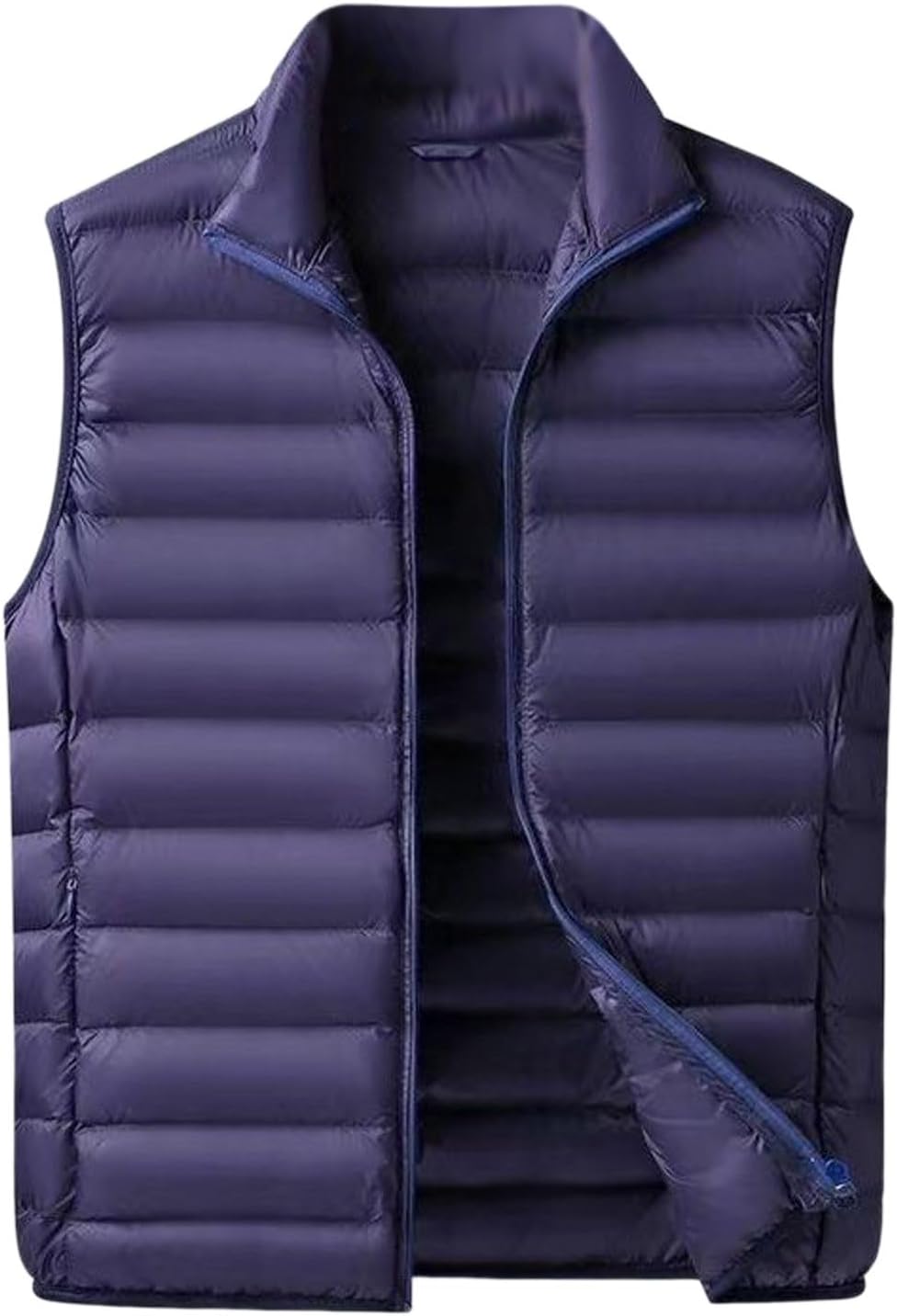 Doudoune Sans Manches Homme Ultra-Légère – Gilet Matelassé Chaud & Zippé Style Travail