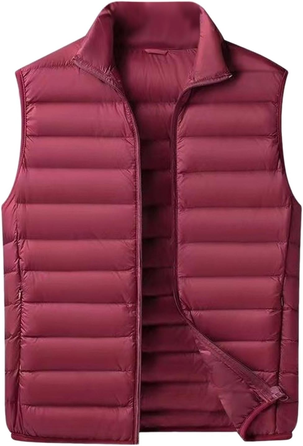 Doudoune Sans Manches Homme Ultra-Légère – Gilet Matelassé Chaud & Zippé Style Travail
