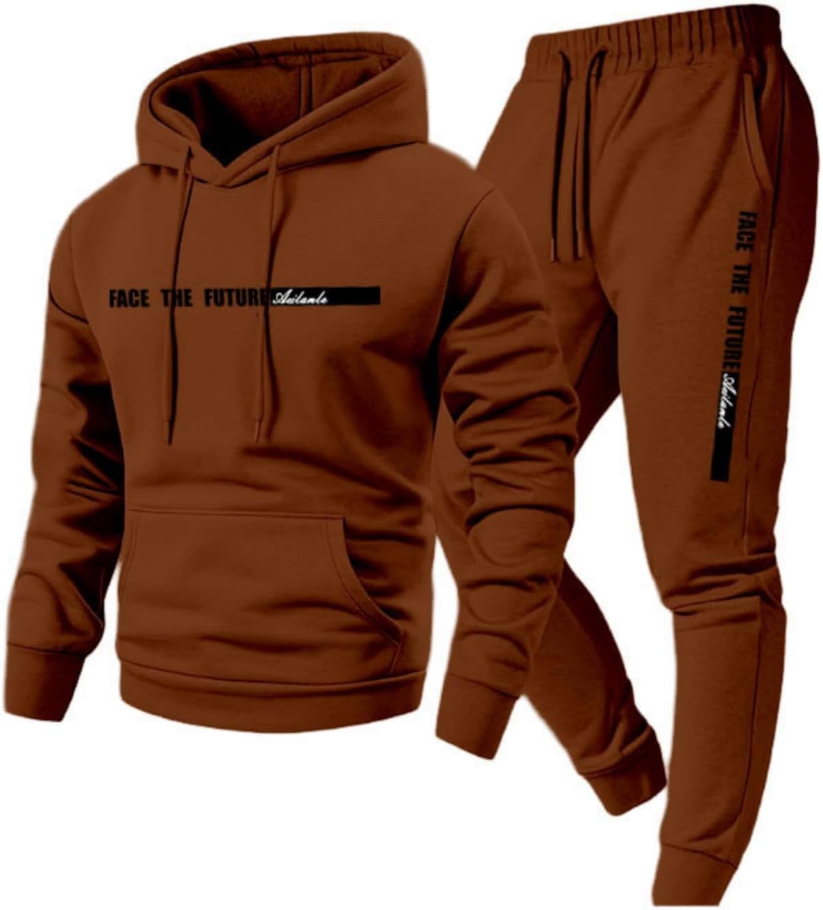 MOKBAY – Ensemble Jogging Homme Chic – Sweat à Capuche & Pantalon de Survêtement Hiver