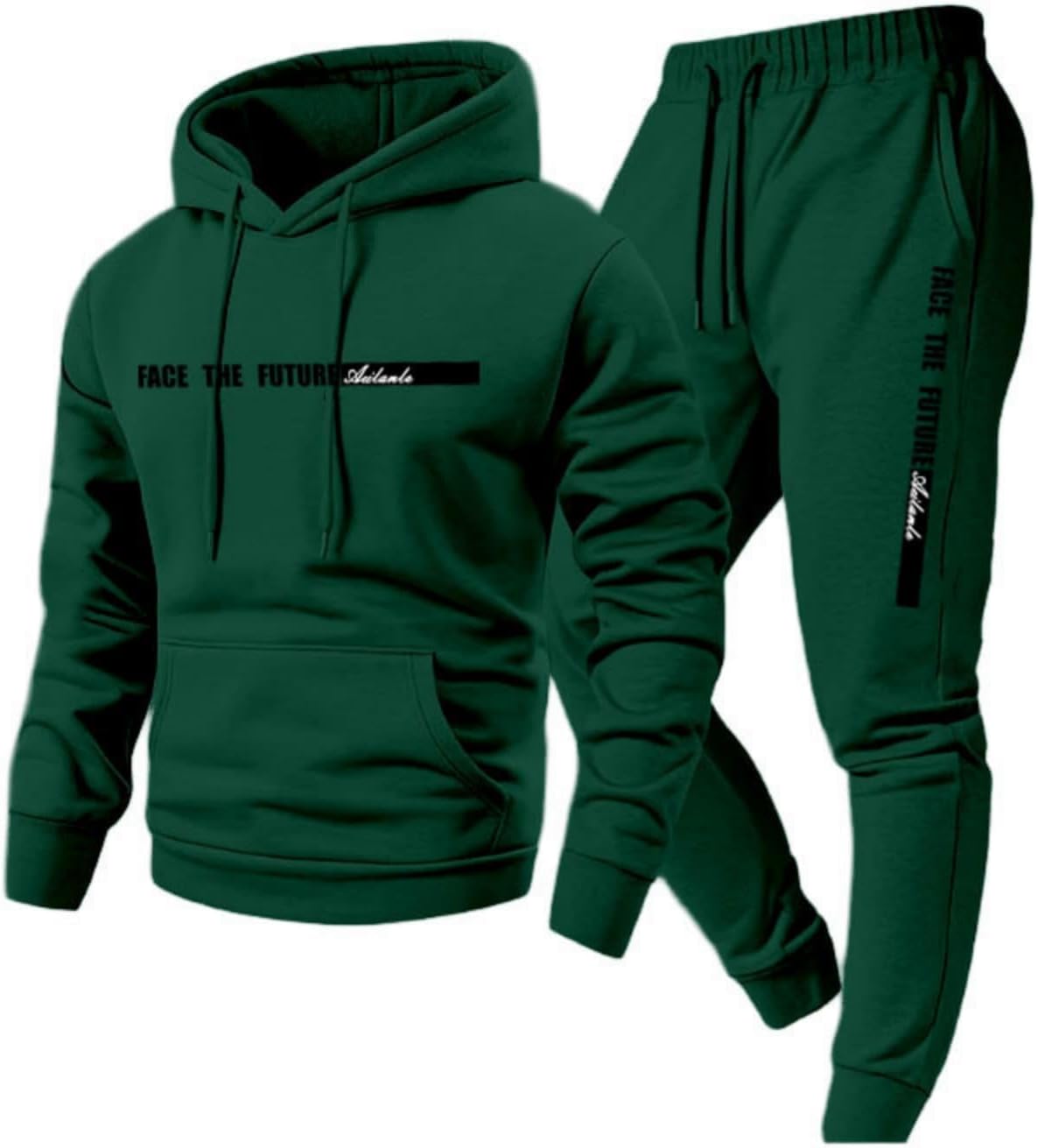 MOKBAY – Ensemble Jogging Homme Chic – Sweat à Capuche & Pantalon de Survêtement Hiver
