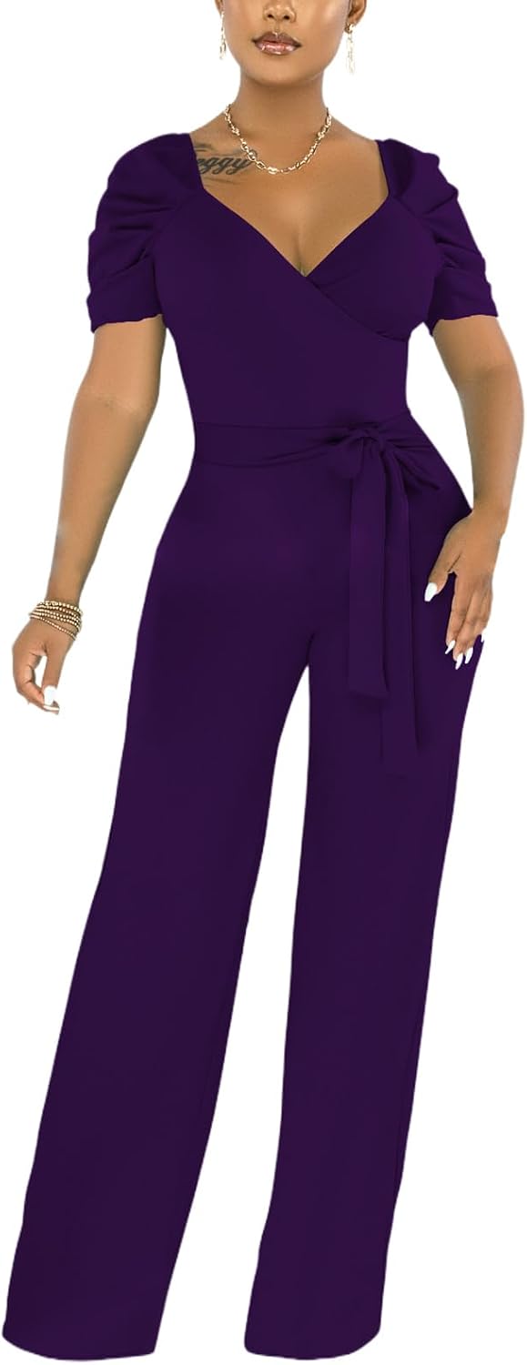 PaladMom – Combinaison Femme Élégante & Glamour – Pantalon Long, Style Soirée & Clubwear