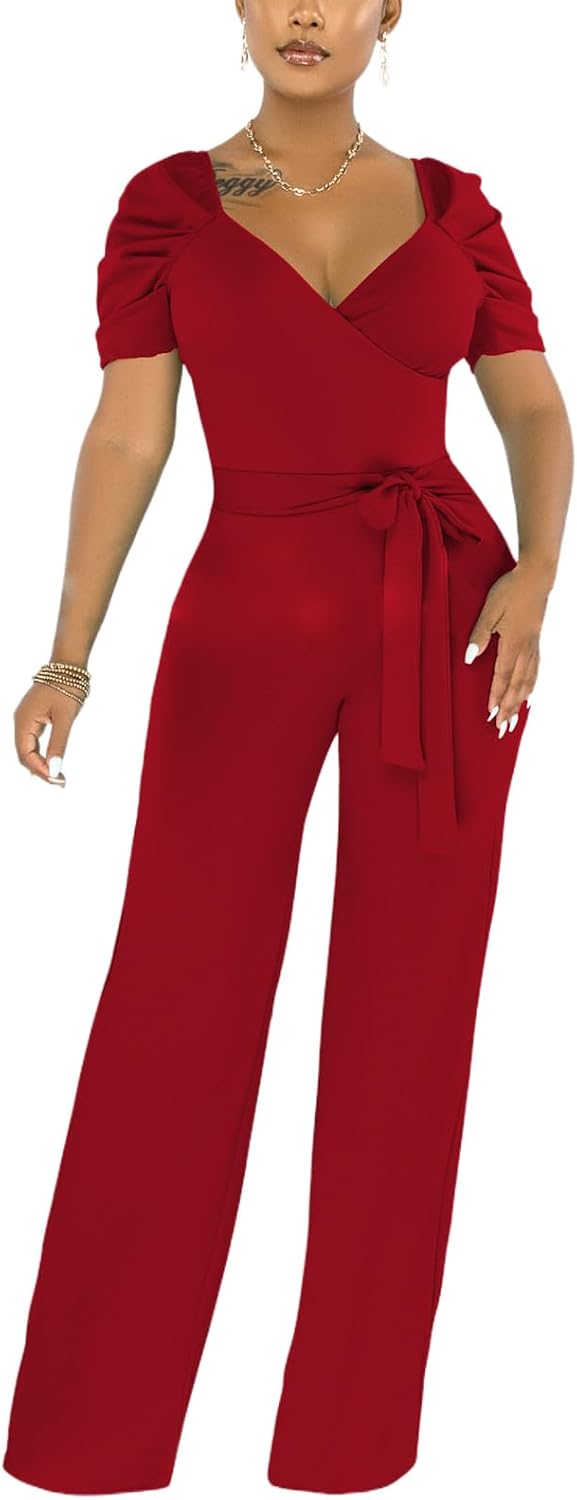 PaladMom – Combinaison Femme Élégante & Glamour – Pantalon Long, Style Soirée & Clubwear