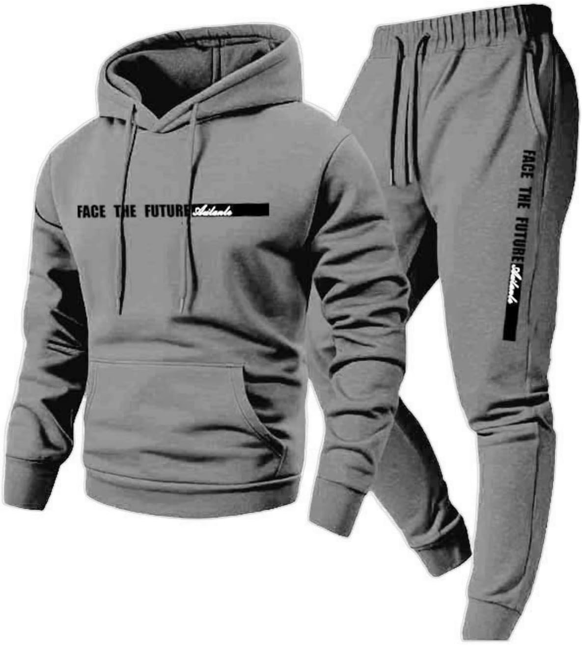 MOKBAY – Ensemble Jogging Homme Chic – Sweat à Capuche & Pantalon de Survêtement Hiver