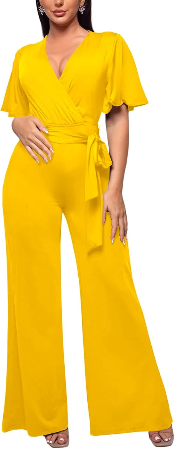 PaladMom – Combinaison Femme Élégante & Glamour – Pantalon Long, Style Soirée & Clubwear