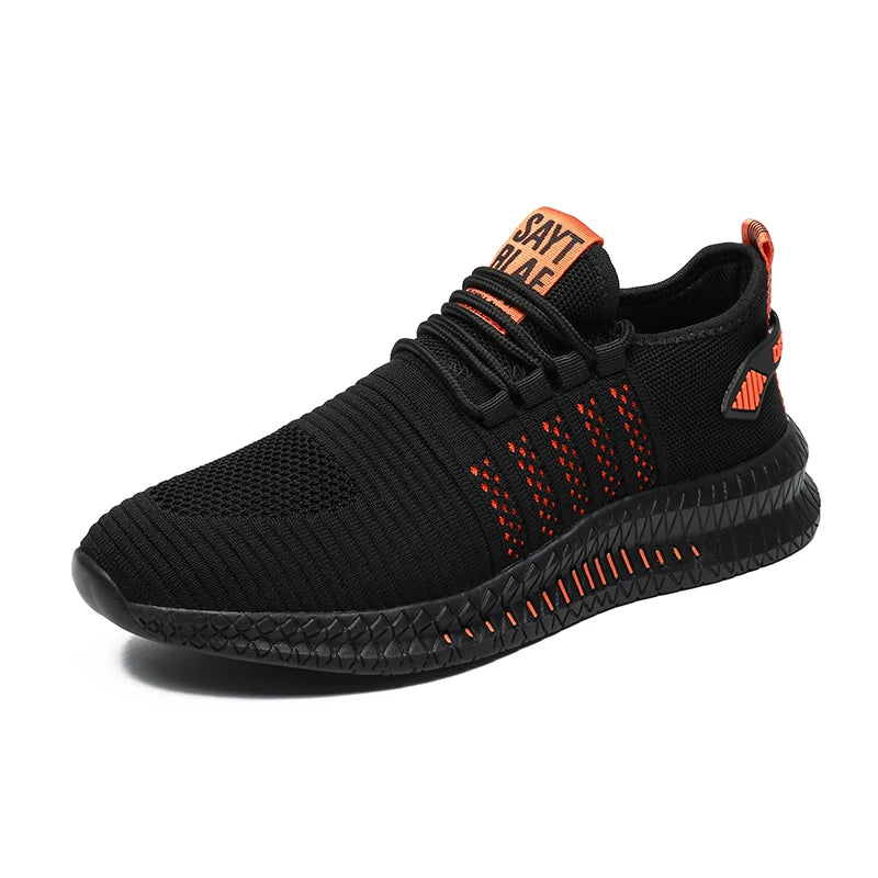 👟 Baskets Homme Légères & Respirantes – Chaussures de Marche à Lacets – Style Casual Moderne