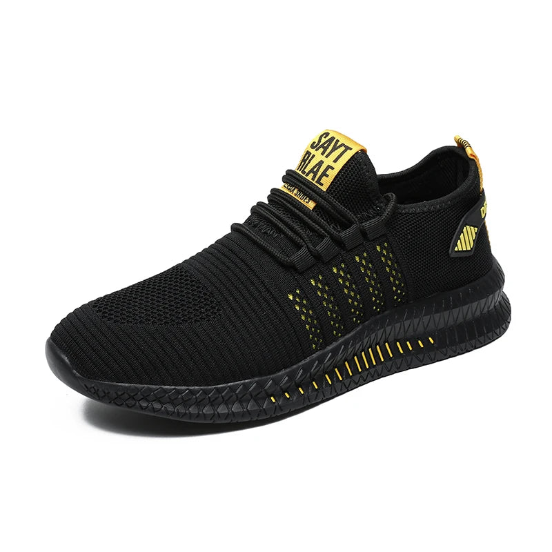 👟 Baskets Homme Légères & Respirantes – Chaussures de Marche à Lacets – Style Casual Moderne