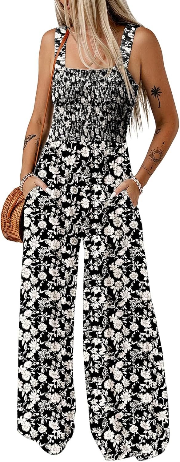 Dokotoo – Combinaison femme oversize sans manches, style salopette et coupe décontractée