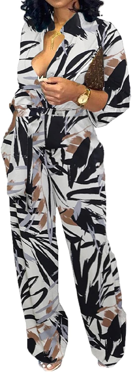 Xinlees – Combinaison Femme Élégante & Habillée – Pantalon Long, Style Chic et Sophistiqué