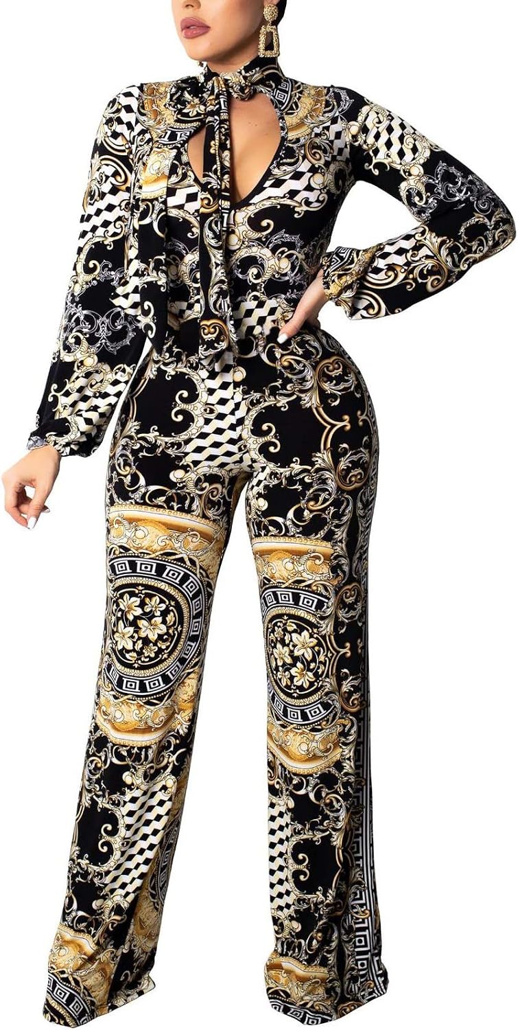 ❤️ SxClub – Combinaison élégante pour femme à manches longues, fermeture zippée à l'avant et pantalon droit