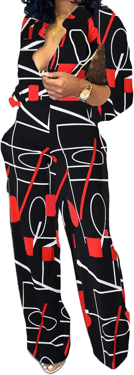 Xinlees – Combinaison Femme Élégante & Habillée – Pantalon Long, Style Chic et Sophistiqué