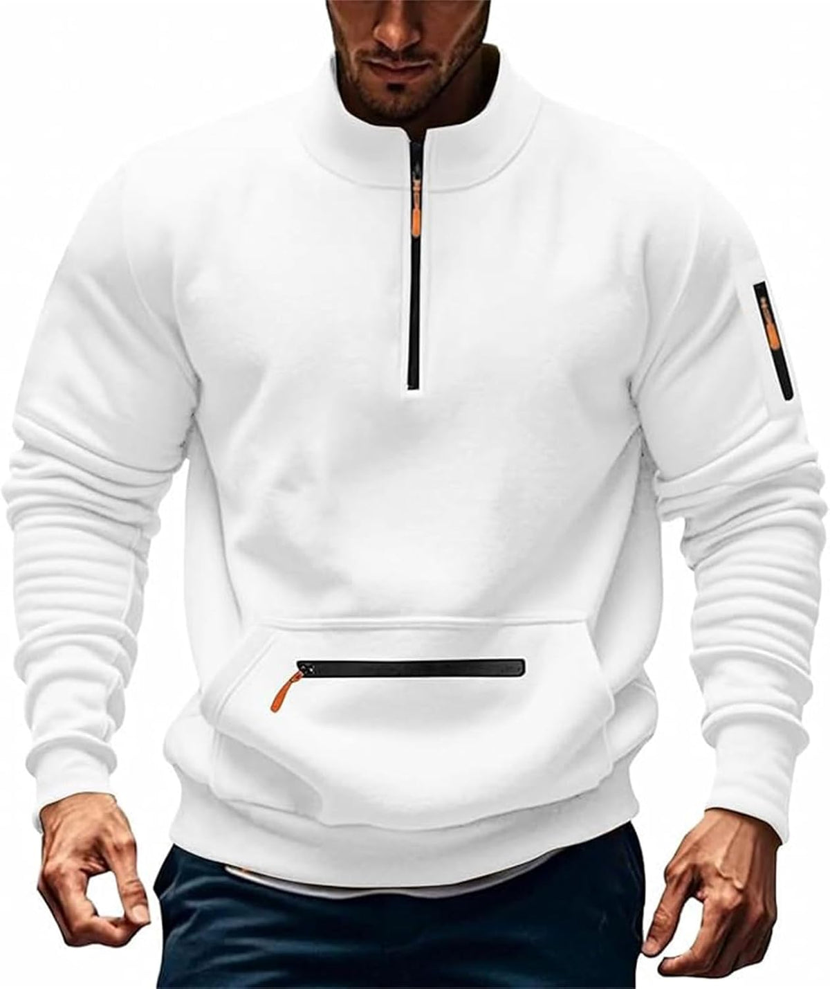Gilet chauffant homme zippé sans manches