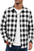 Chemise à Carreaux Homme Manches Longues – Style Casual, Décontracté & Intemporel