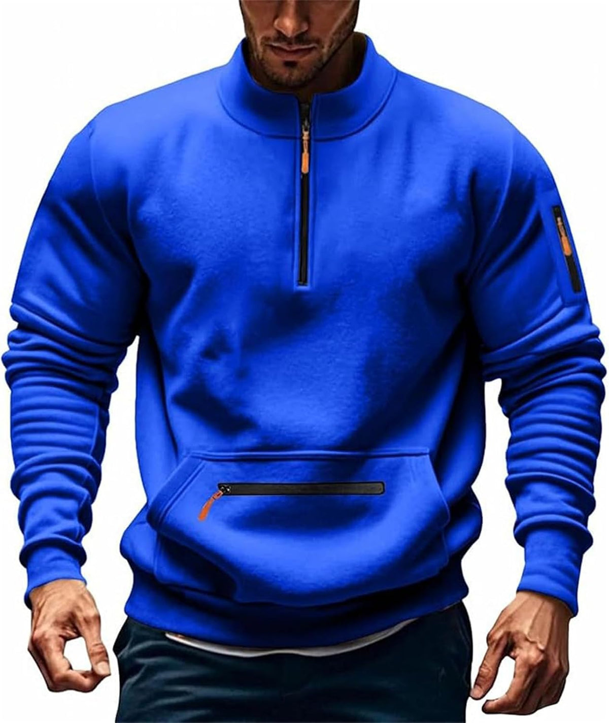 Gilet chauffant homme zippé sans manches