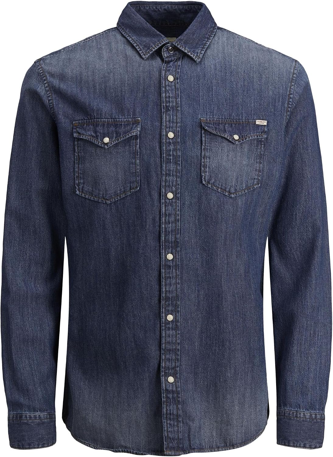 JACK & JONES – Chemise en jean coupe confort pour homme – Style décontracté et urbain