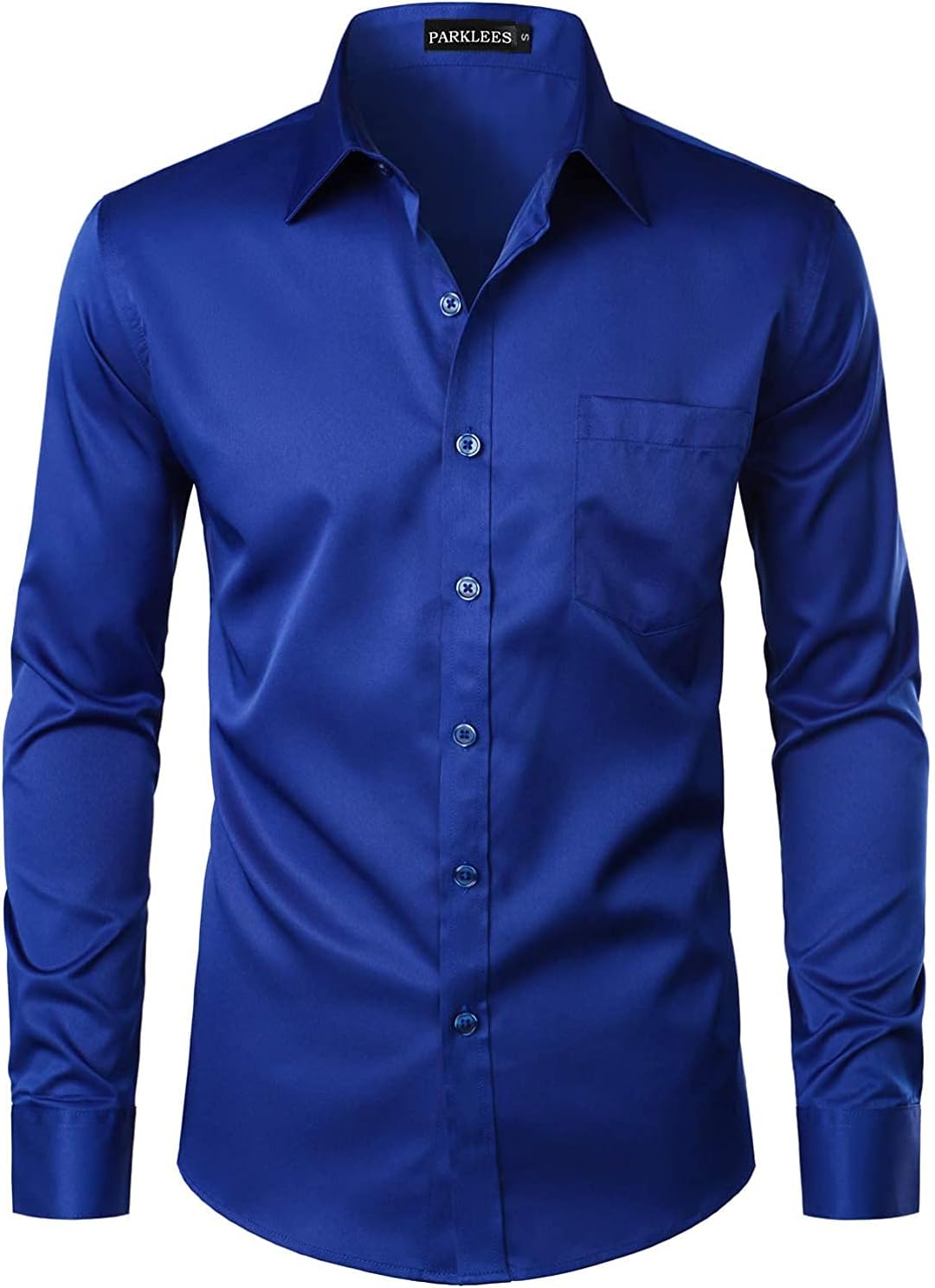 PARKLEES – Chemise Homme à Manches Longues – Style Décontracté & Business Élégant