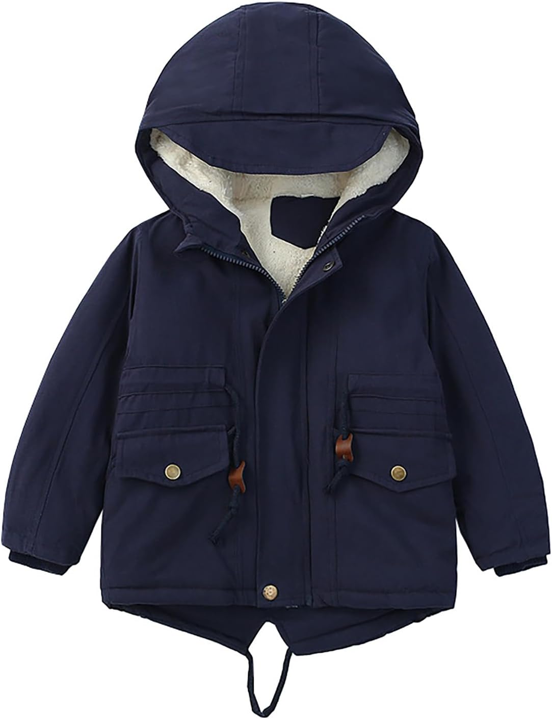 Nemopter – Doudoune Enfant Garçon & Fille – Manteau Chaud à Capuche avec Doublure Polaire pour l’Hiver