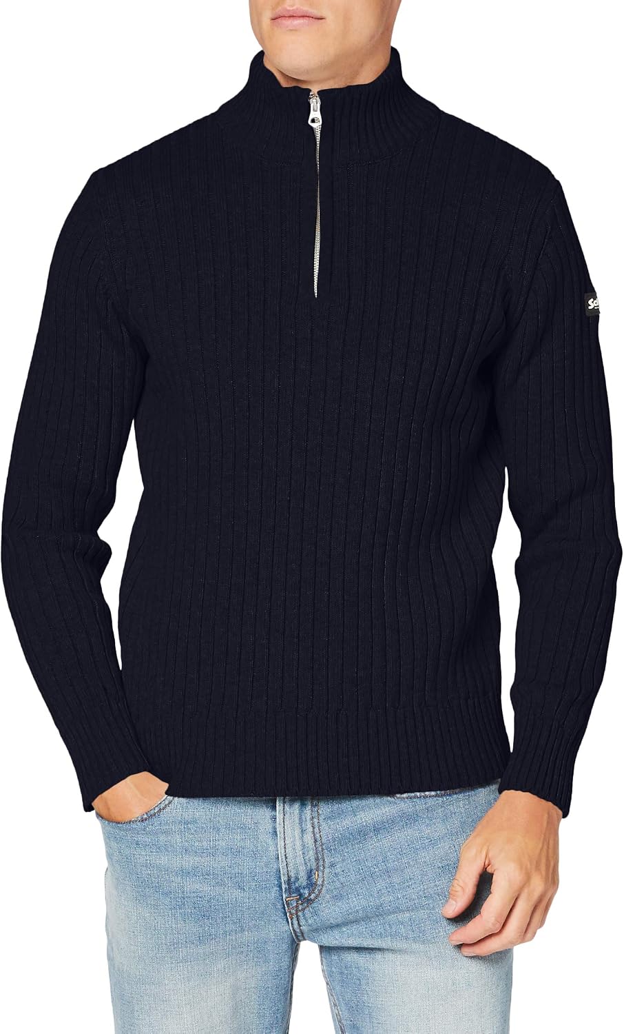 Schott NYC Plecorage2 – Gilet Homme – Pull Sans Manches au Style Urbain & Casual