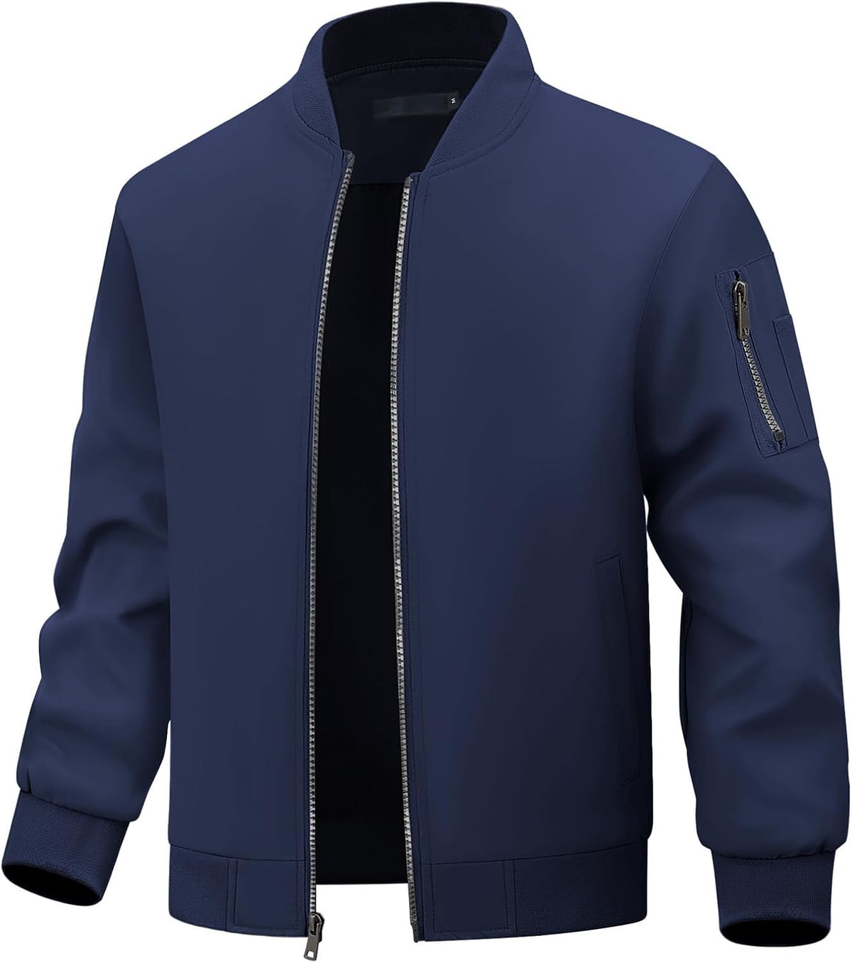 Autsel – Blouson mi-saison style bomber pour homme – Veste décontractée et urbaine