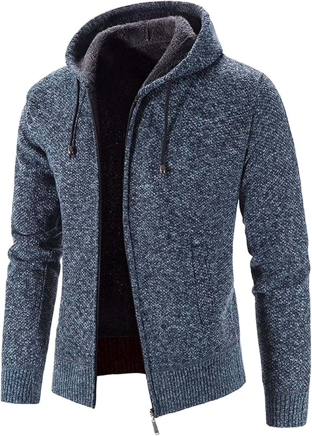 Veste homme TOFOTL à capuche zippée, style vintage