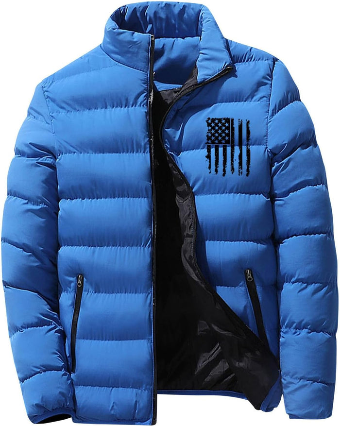 Doudoune homme hiver – Veste chaude décontractée et moderne pour temps froid