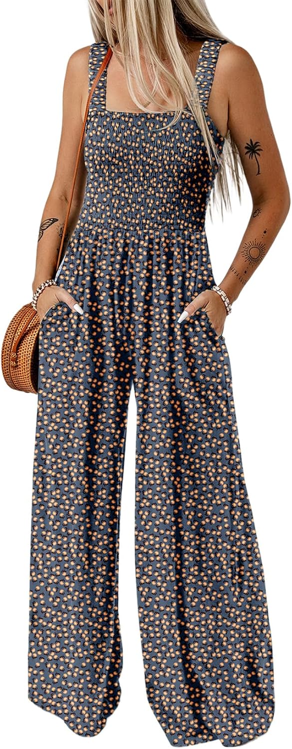 Dokotoo – Combinaison femme oversize sans manches, style salopette et coupe décontractée