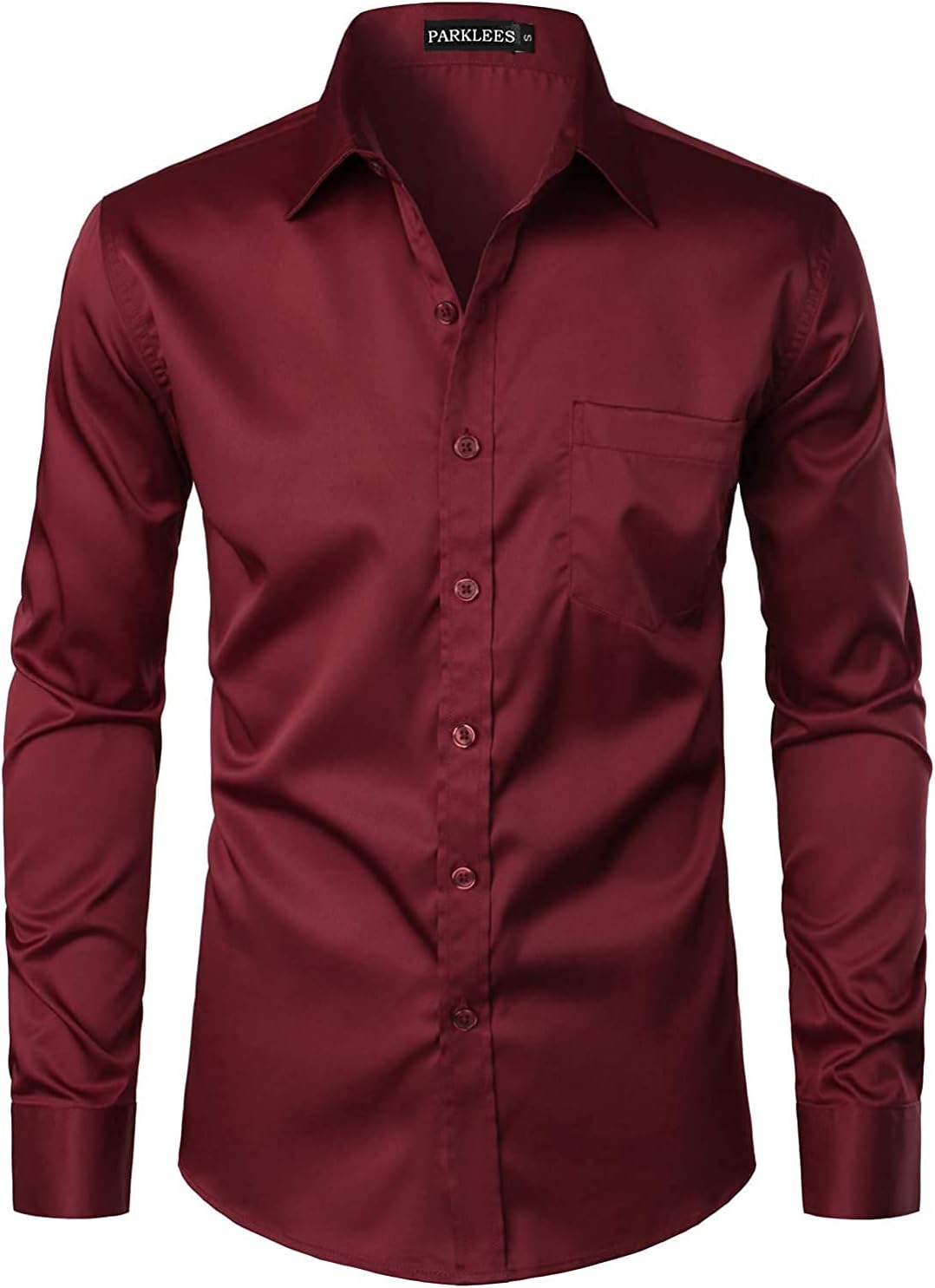 PARKLEES – Chemise Homme à Manches Longues – Style Décontracté & Business Élégant