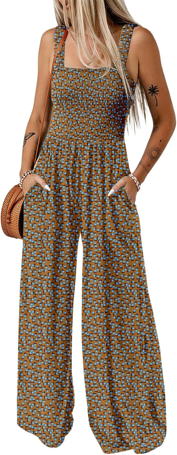Dokotoo – Combinaison femme oversize sans manches, style salopette et coupe décontractée