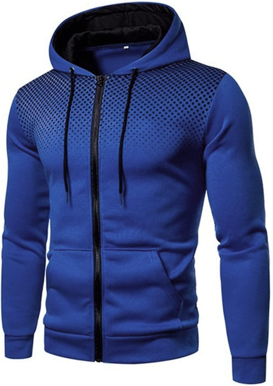 Veste homme uxxnjfg à capuche zippée, style militaire