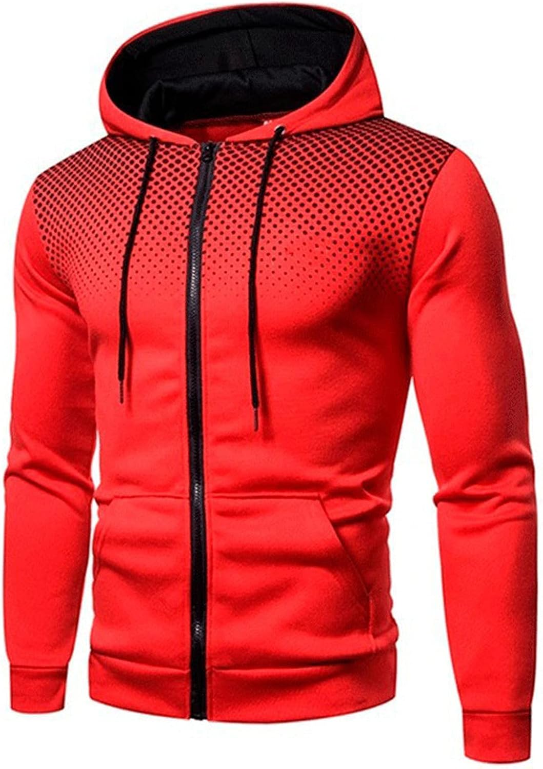 Veste homme uxxnjfg à capuche zippée, style militaire