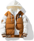 Gilet Homme Hiver Chaud – Veste Anorak Ample & Décontractée au Style Tendance