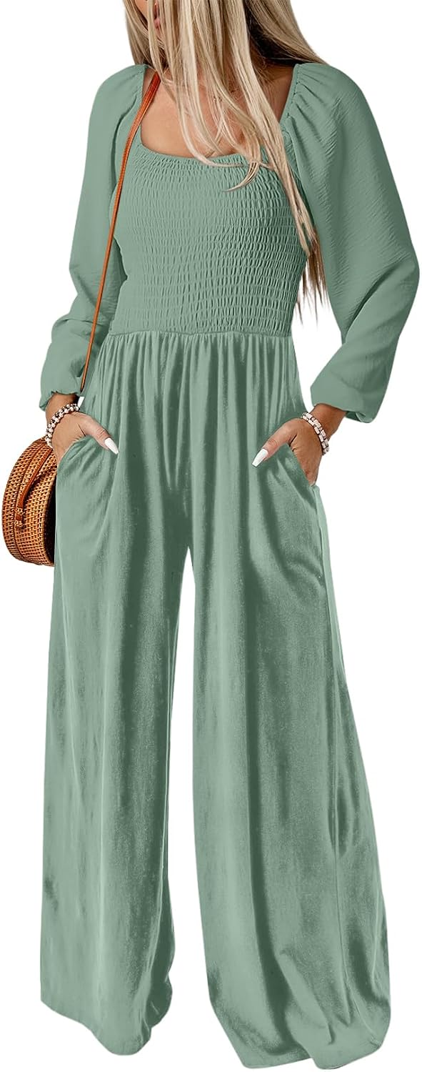 Dokotoo – Combinaison femme extensible à bretelles, coupe ample et style casual chic