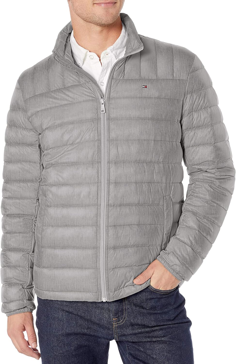 Tommy Hilfiger – Manteau d’Extérieur Homme – Veste Élégante, Casual & Urbaine
